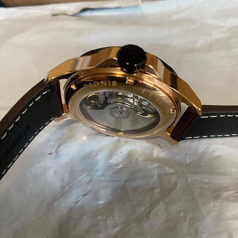 New Men’s Parnis Automatic Mechanical Watch